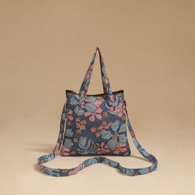 Handcrafted quilted sling bag 27