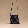 Handcrafted quilted sling bag 28