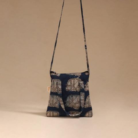 Handcrafted quilted sling bag 29