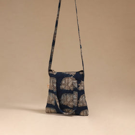 Handcrafted quilted sling bag 29