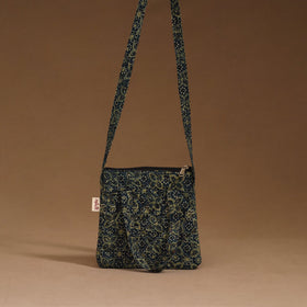 Handcrafted quilted sling bag 30