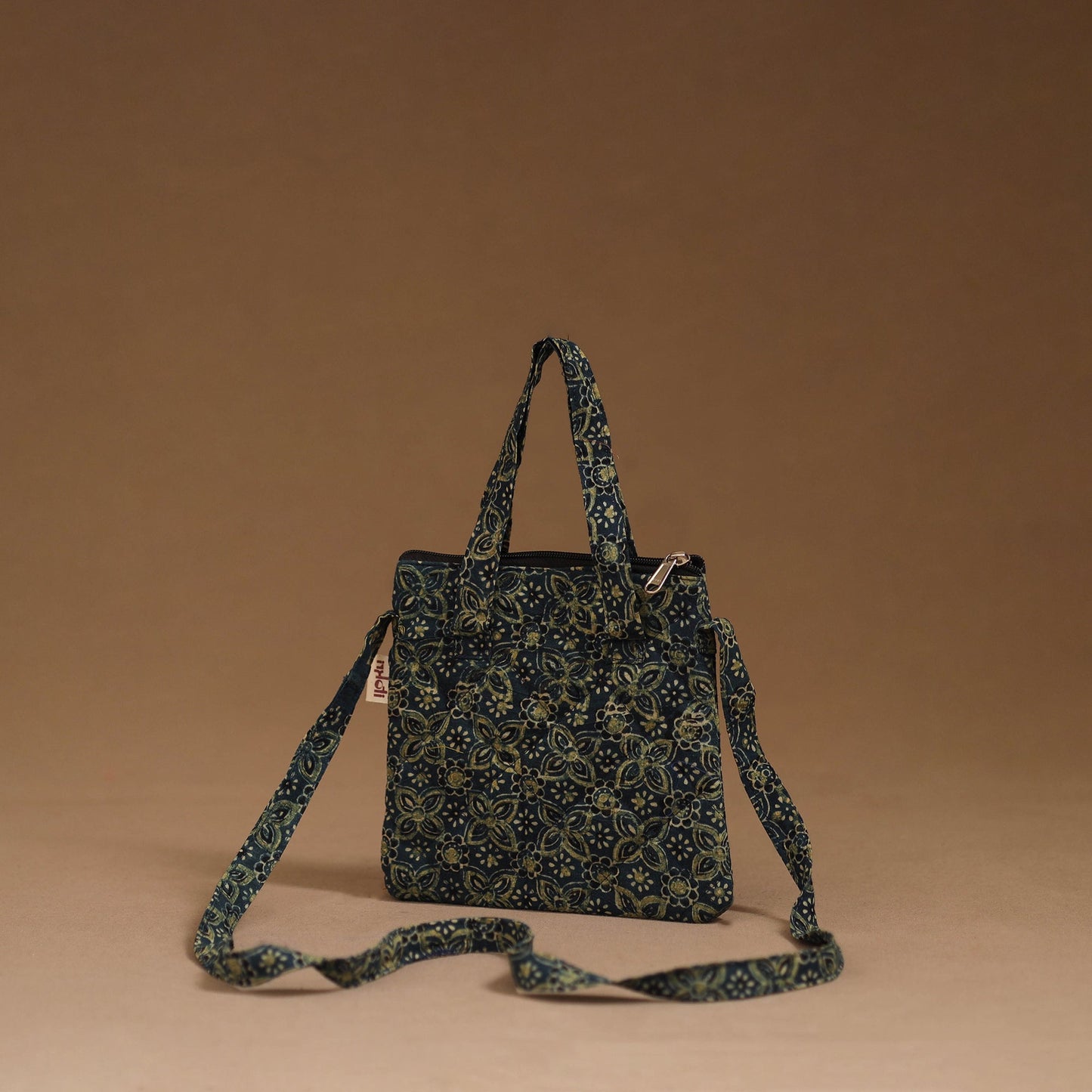Handcrafted quilted sling bag 30