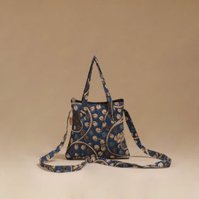 Handcrafted quilted sling bag 34