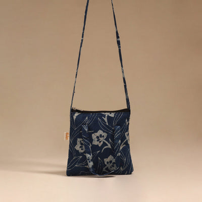 Handcrafted quilted sling bag 39