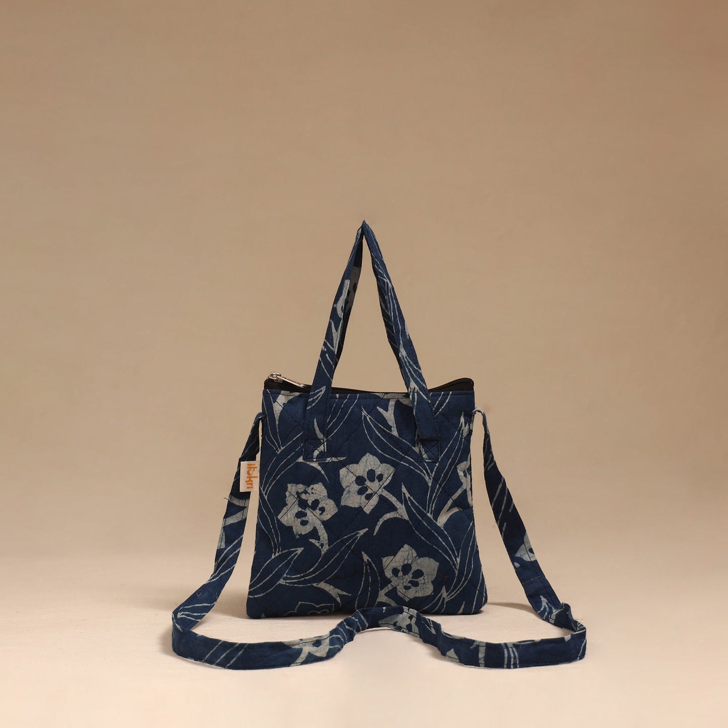 Handcrafted quilted sling bag 39