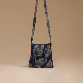 Handcrafted quilted sling bag 40