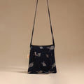 Handcrafted quilted sling bag 40