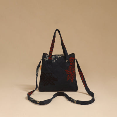 Handcrafted quilted sling bag 42