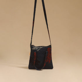 Handcrafted quilted sling bag 42