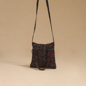 Handcrafted quilted sling bag 43