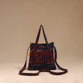 Handcrafted quilted sling bag 47