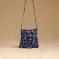 Handcrafted quilted sling bag 51
