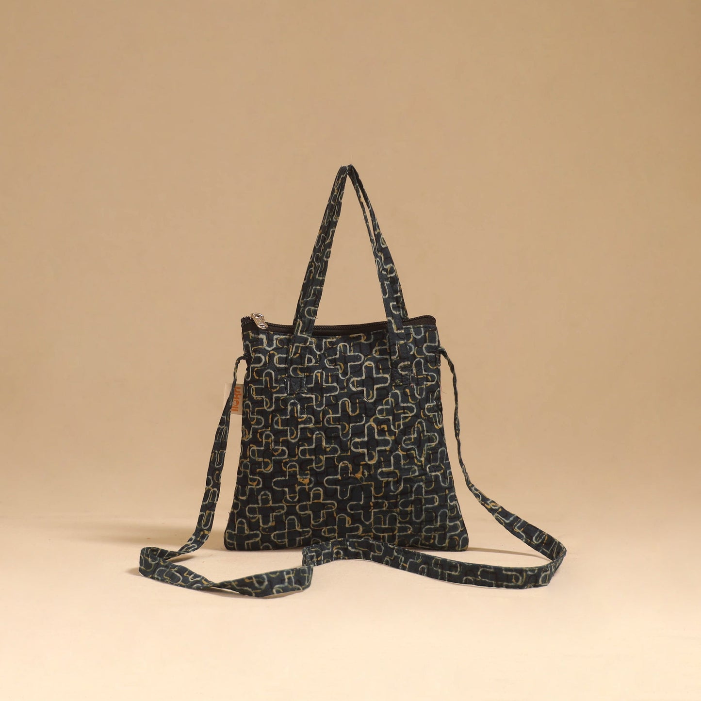 Handcrafted quilted sling bag 87