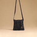 Handcrafted quilted sling bag 92