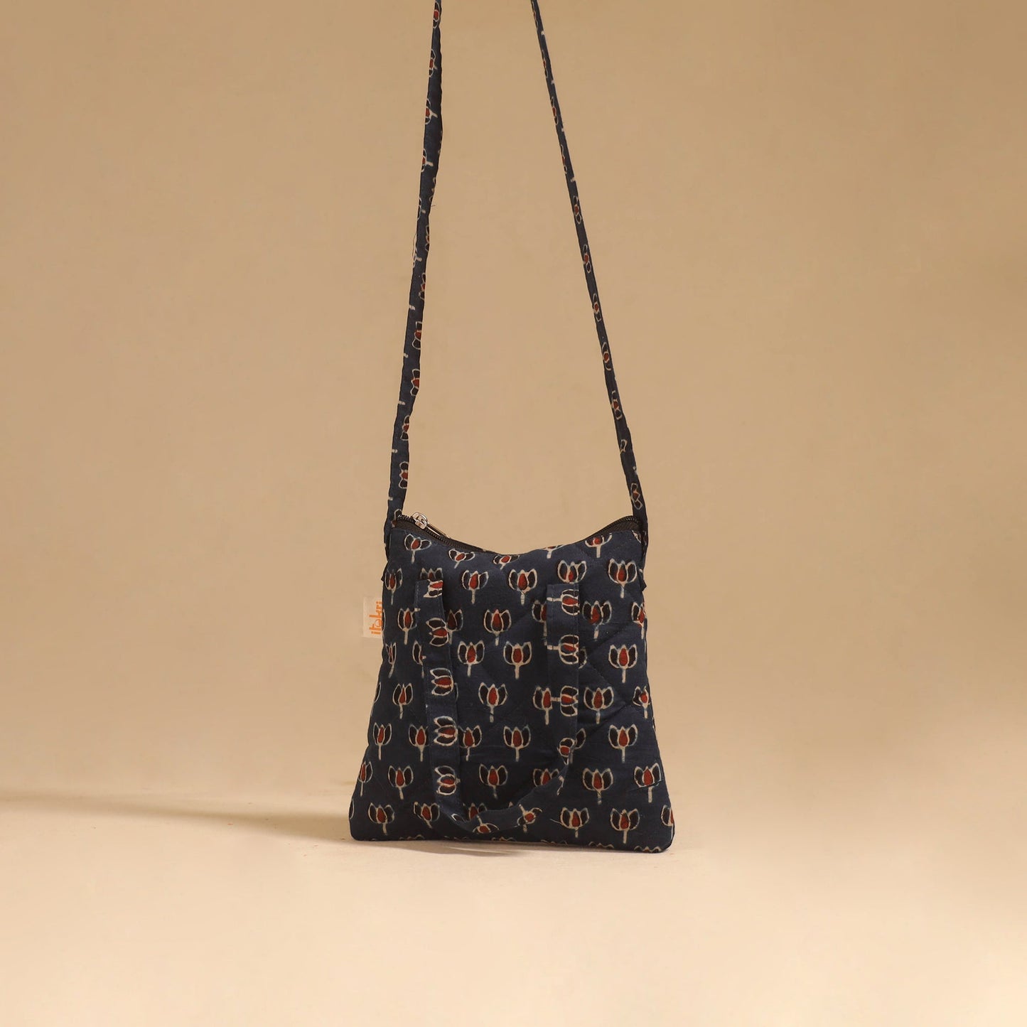 Handcrafted quilted sling bag 97