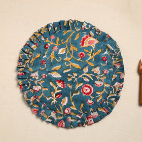  Blue Handcrafted Sanganeri Cotton Pot Holder