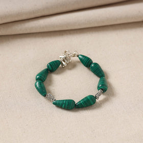 Buy Handmade German Silver Beaded Bracelet Online