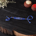 Handcrafted tribal dokra brass thread rakhi 37
