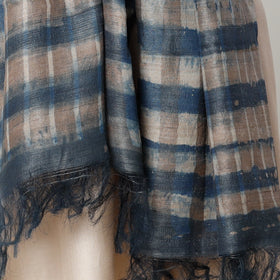 Buy Handloom Block Art Print Tussar Silk Bindaas Stole