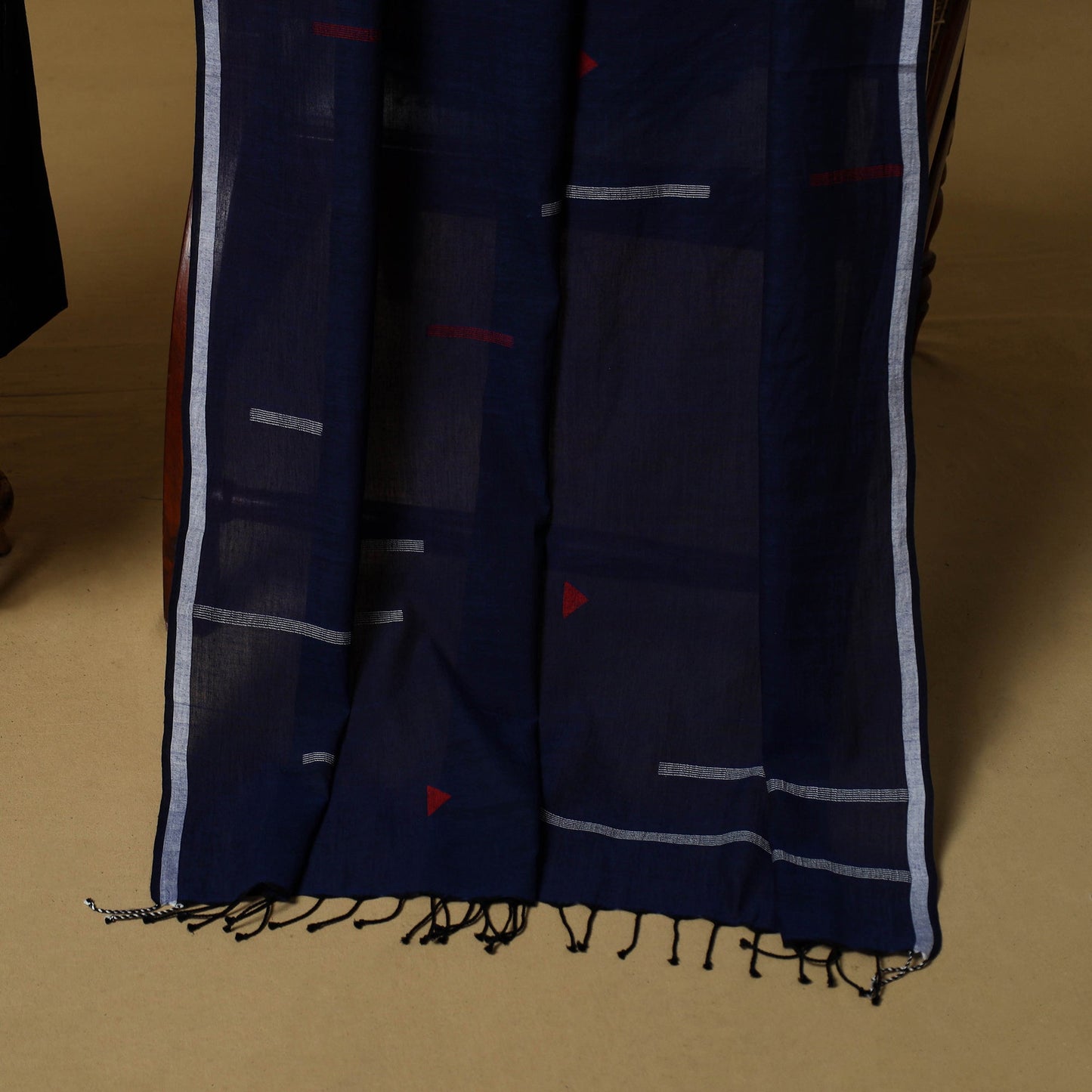 Handloom bengal jamdani cotton 2pc unstitched dress