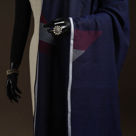 Handloom cotton bengal jamdani dupatta 19 - handcrafted