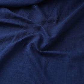 Blue - handloom cotton bengal jamdani fabric 13