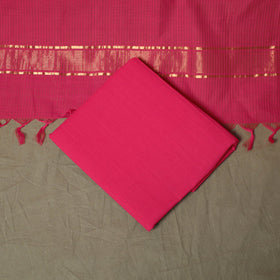 Handloom cotton mangalagiri 3pc unstitched dress material