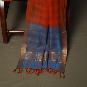 Handloom cotton mangalagiri 3pc unstitched dress material