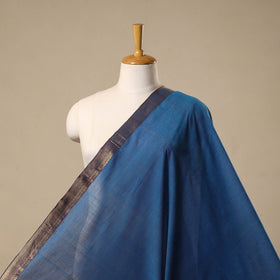 Handloom cotton mangalagiri fabric with zari border 01