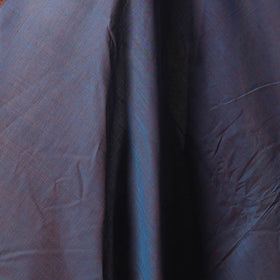 Blue - handloom cotton mangalagiri fabric with zari border