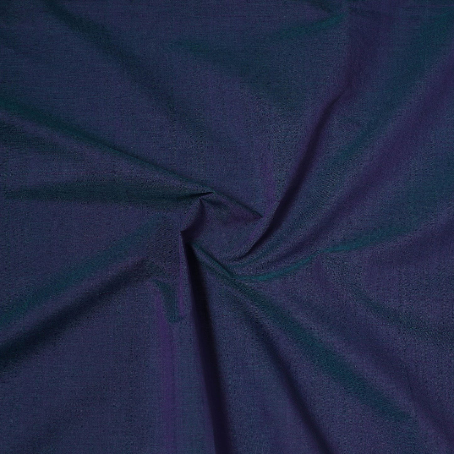 Blue - handloom cotton mangalagiri fabric with zari border