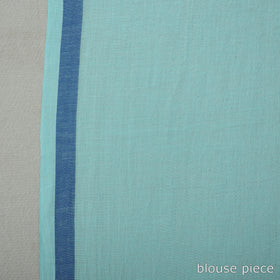 Buy Handloom Cotton Phulia Jamdani Saree with Tassels Online