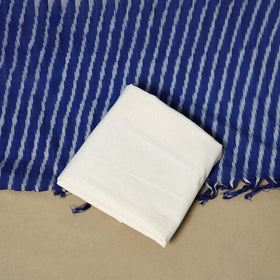 Pink - handloom cotton pochampally ikat 3pc unstitched