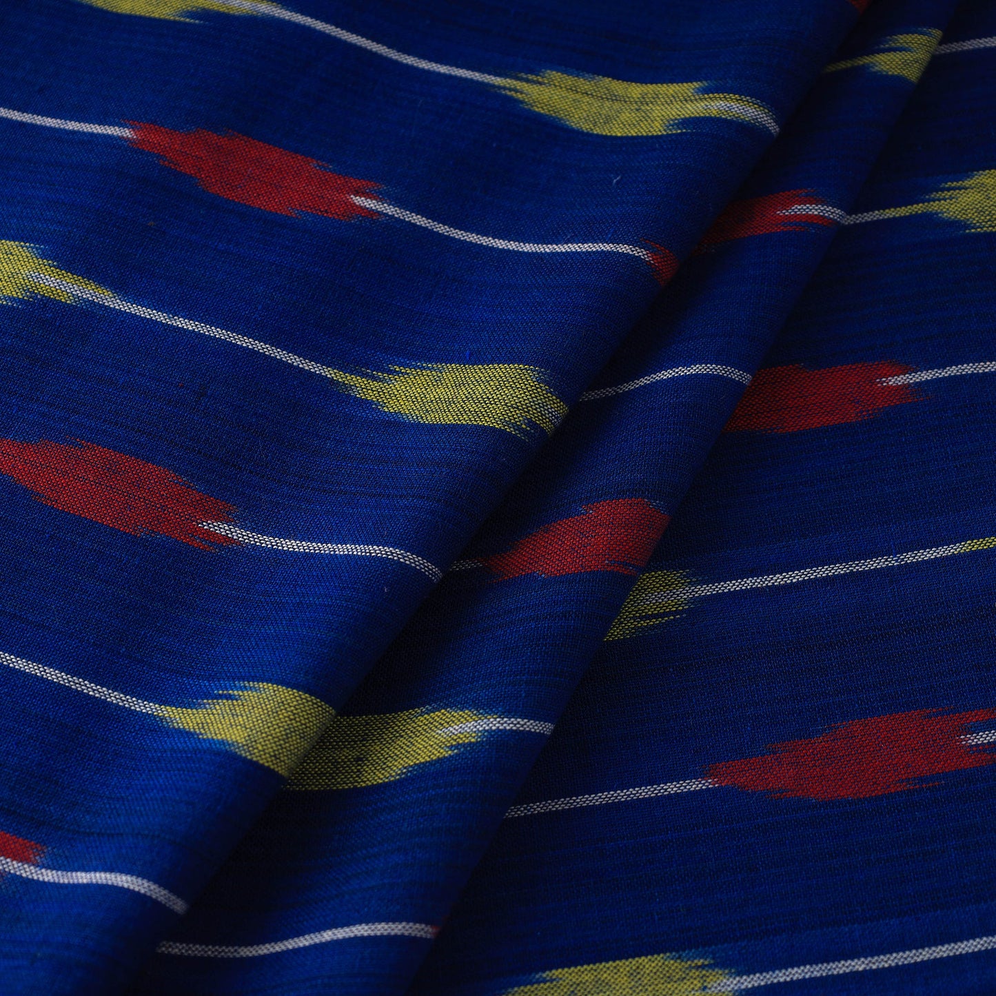  Handloom Cotton Pochampally Ikat Fabric 