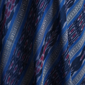 Handloom cotton sambalpuri dabi ikat fabric 10 - handcrafted