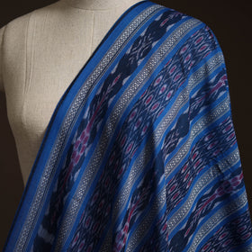Handloom cotton sambalpuri dabi ikat fabric 10 - handcrafted