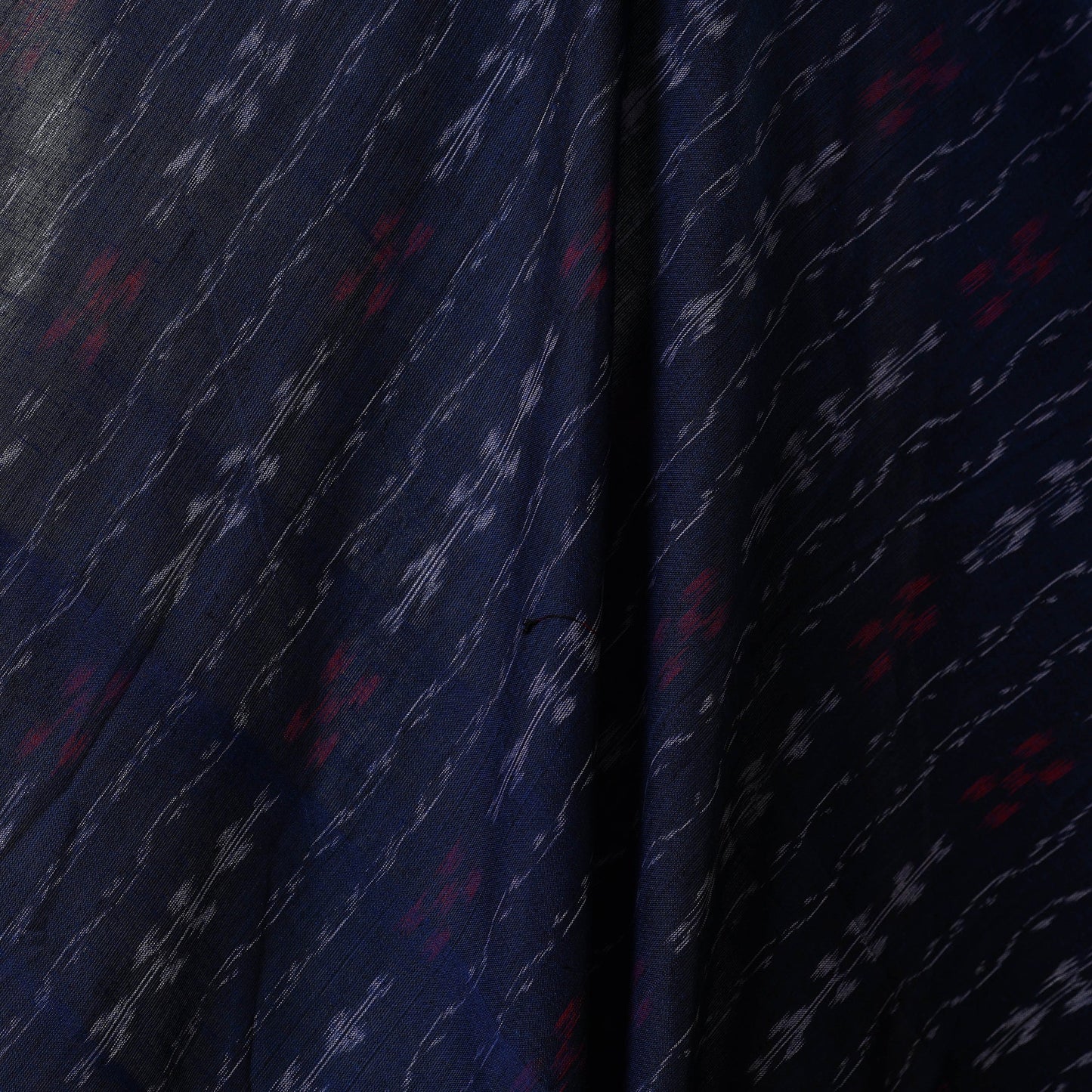 Blue - handloom cotton sambalpuri ikat fabric 11