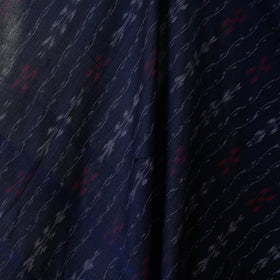 Blue - handloom cotton sambalpuri ikat fabric 11