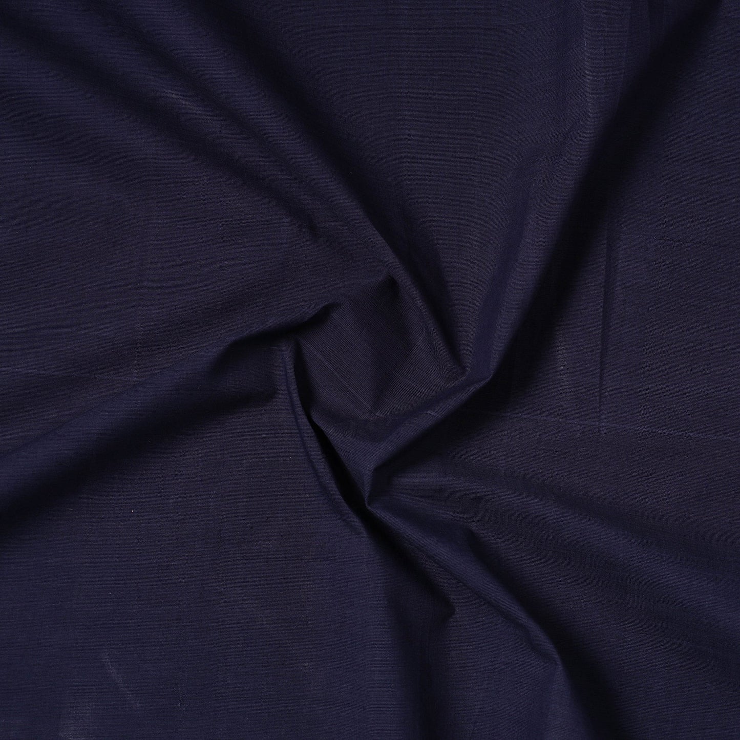 Blue - handloom cotton zari border mangalagiri fabric 07