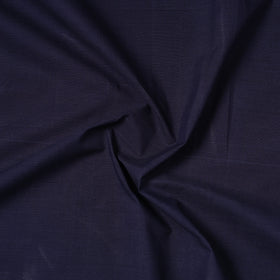 Blue - handloom cotton zari border mangalagiri fabric 07