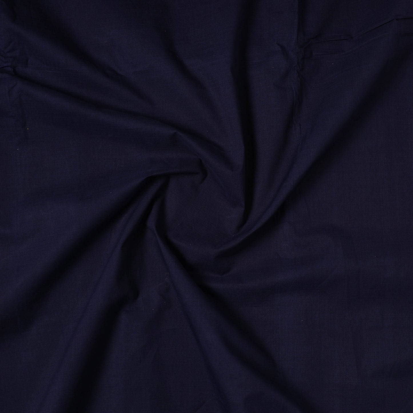 Blue - handloom cotton zari border mangalagiri fabric 12