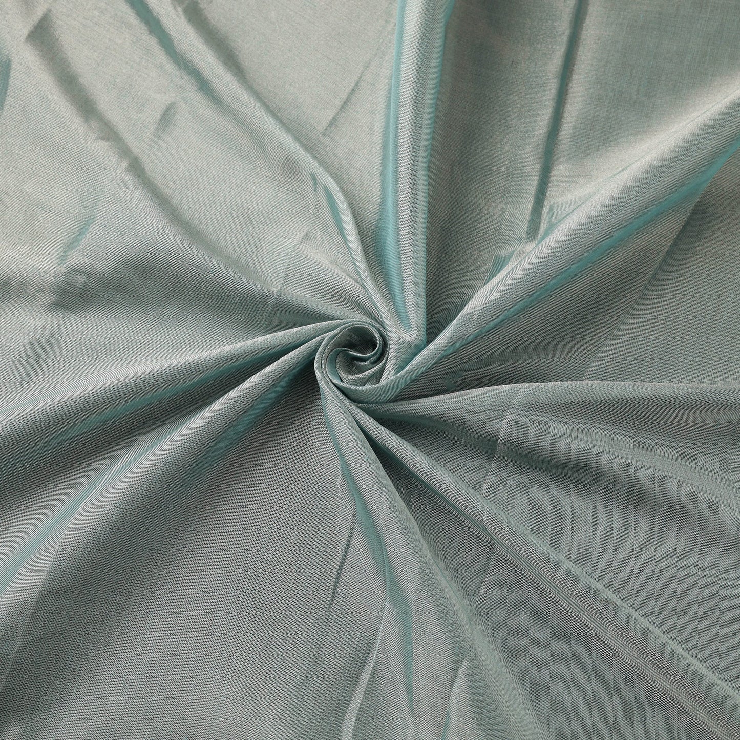 Handloom full tissue silver zari stripes chanderi silk