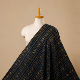 Handloom kala cotton natural dyed fabric 08 - handcrafted