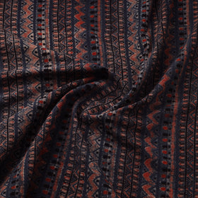 Handloom kala cotton natural dyed fabric 10 - handcrafted