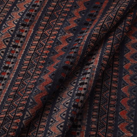 Handloom kala cotton natural dyed fabric 10 - handcrafted