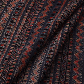 Handloom kala cotton natural dyed fabric 10 - handcrafted