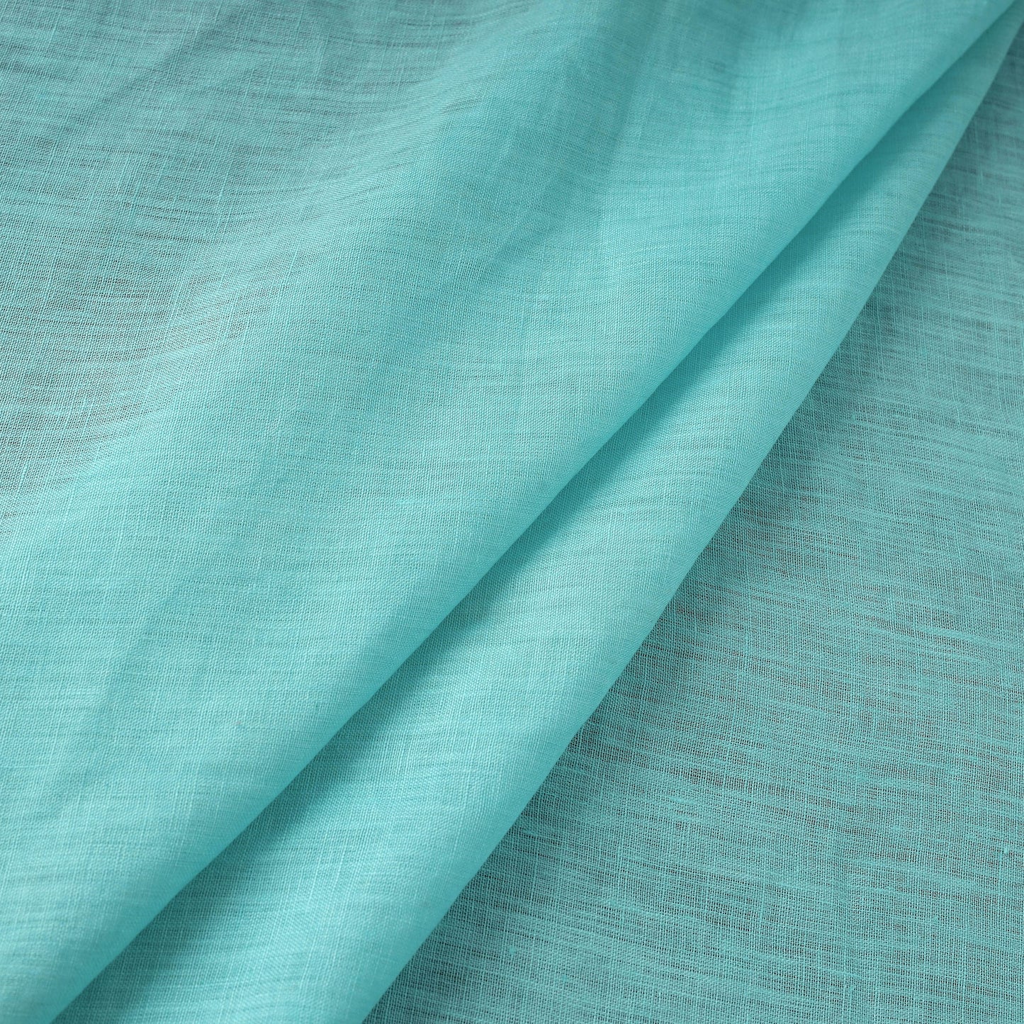 Blue - handloom linen bhagalpuri fabric 19 - handcrafted