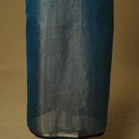 Handloom maheshwari silk tissue zari 2pc unstitched dress