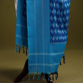 Handloom mercerised cotton pochampally ikat dupatta 10