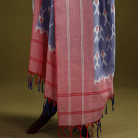 Handloom mercerised cotton pochampally ikat dupatta 16